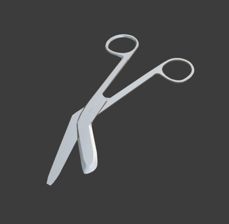 Bandage Scissors Model