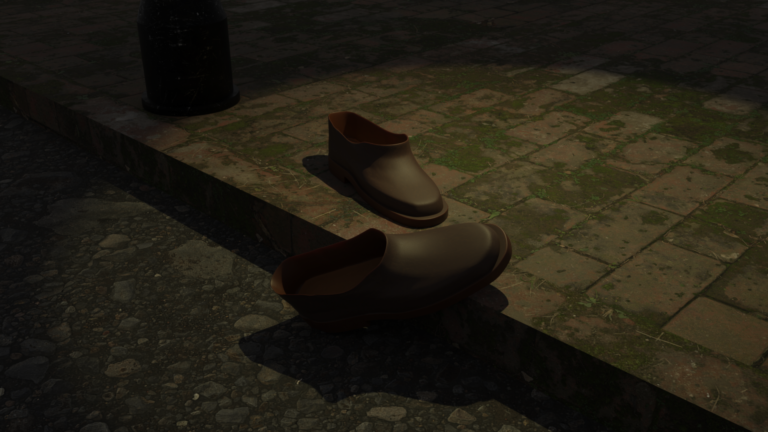 Render of Shoes