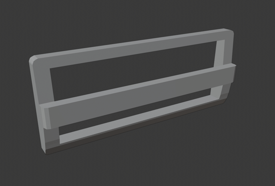 Extruding and Connecting Buckle into Shape