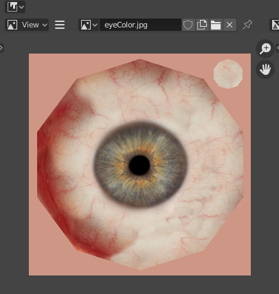 Downloaded Eye Texture