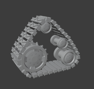 Multiple Gears Duplicated and Resized