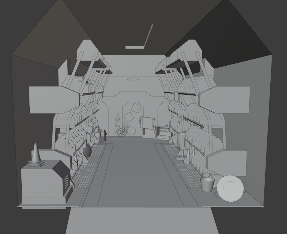 Assets Began to be Added into Scene